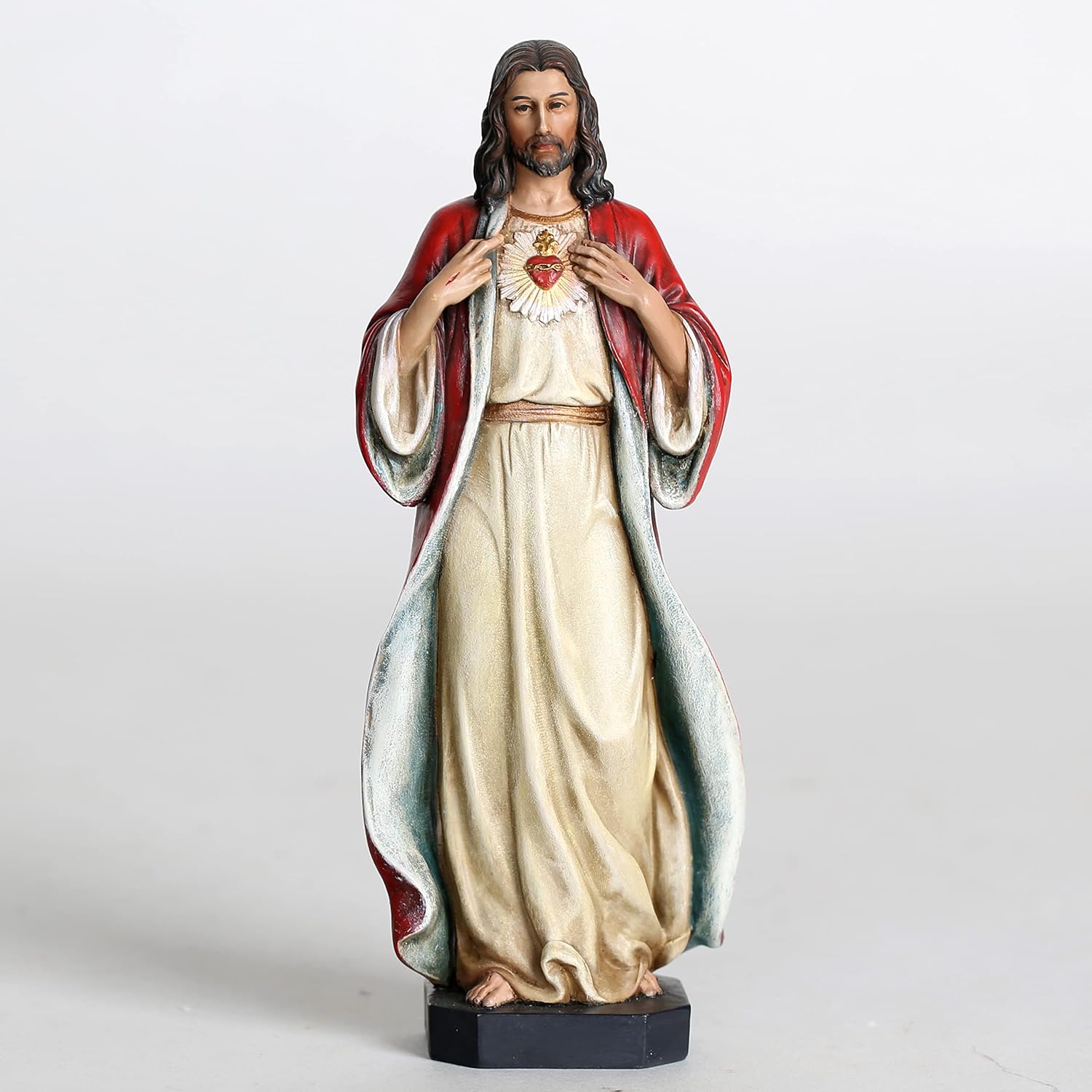 Estatua católica del sagradio corazón de Jesús